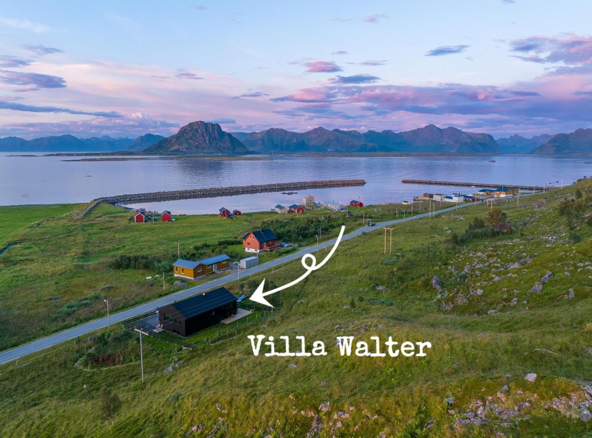 Villa Walter Lofoten With Sauna Kvalnes  ภายนอก รูปภาพ