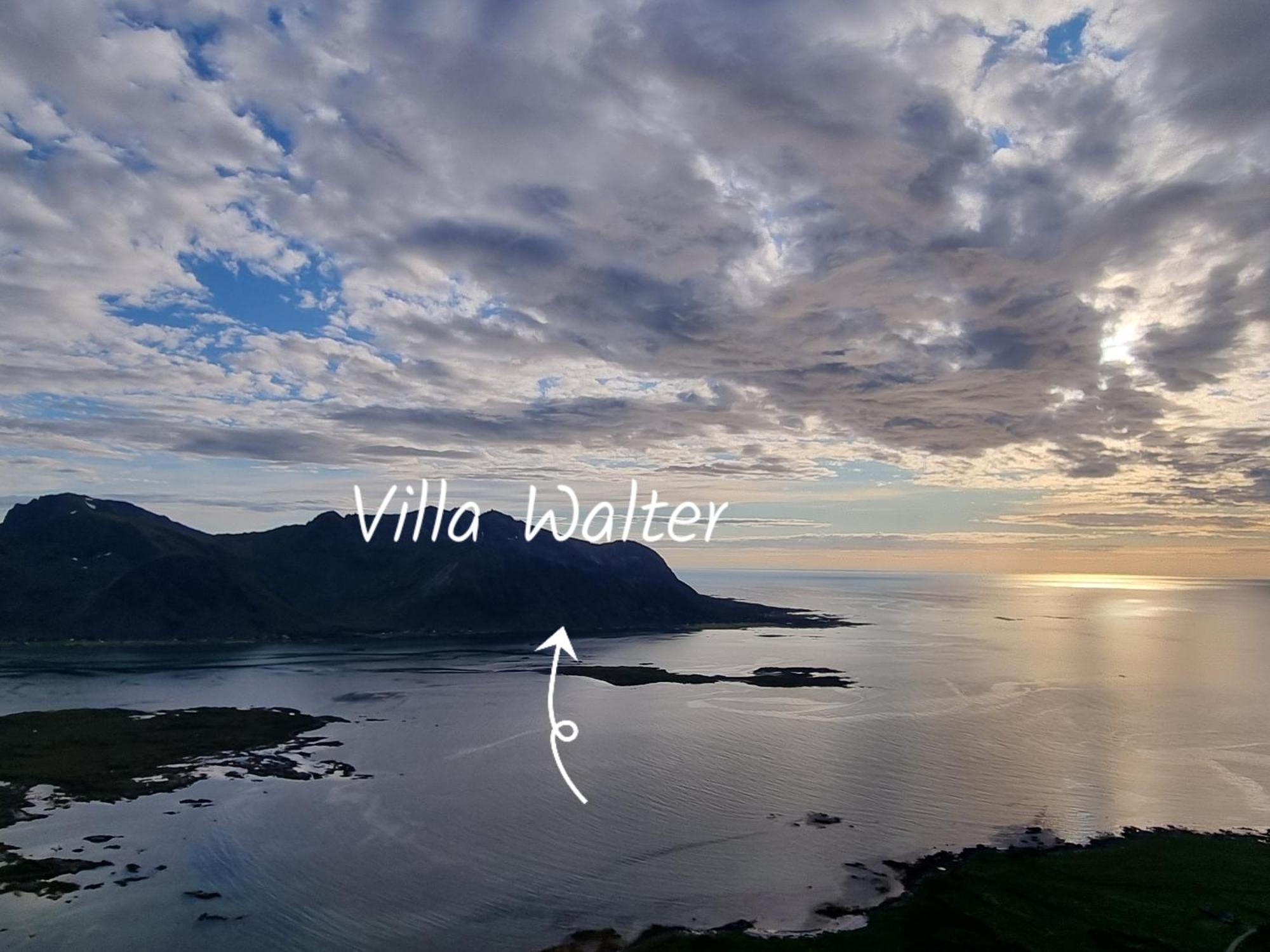 Villa Walter Lofoten With Sauna Kvalnes  ภายนอก รูปภาพ